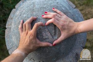 Latvijas tālākā dienvidu punkta zīme "Saules puķe"