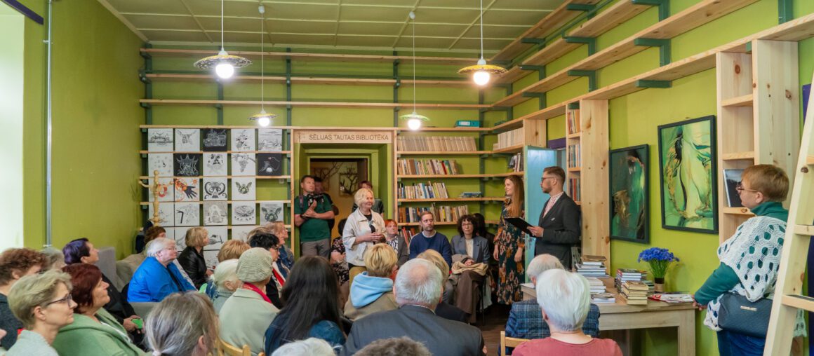 Turpinās Sēlijas tautas bibliotēkas krājuma veidošana